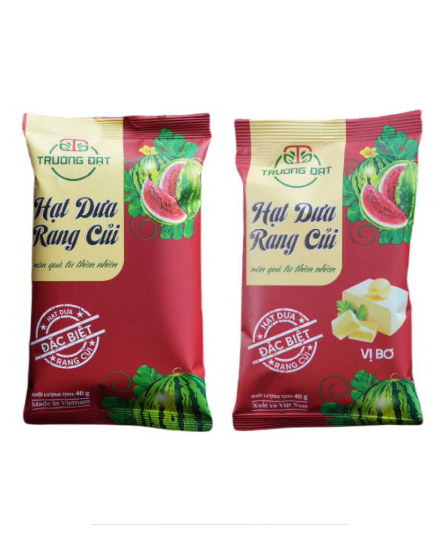 Hạt Dưa Rang Củi Trường Đạt Vị Bơ_40gr( 1 lốc 20 gói)