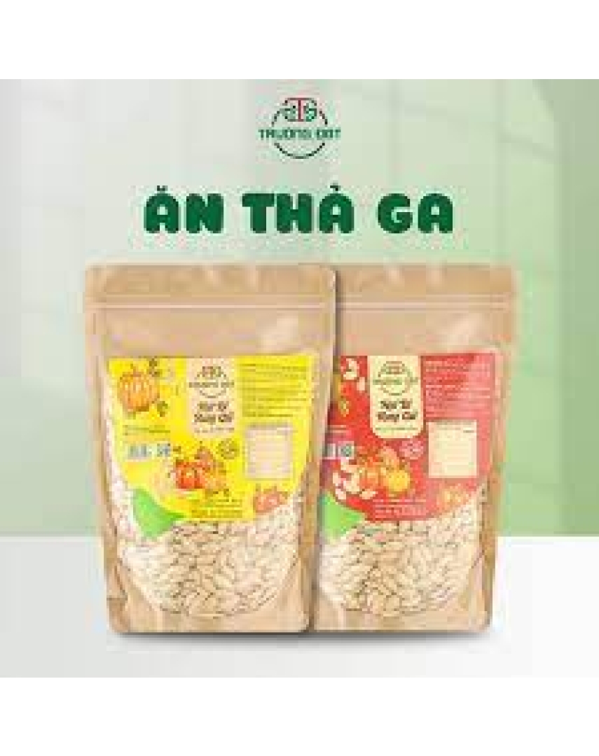 Hạt Bí Rang Củi Trường Đạt Nhãn Vàng_500gr