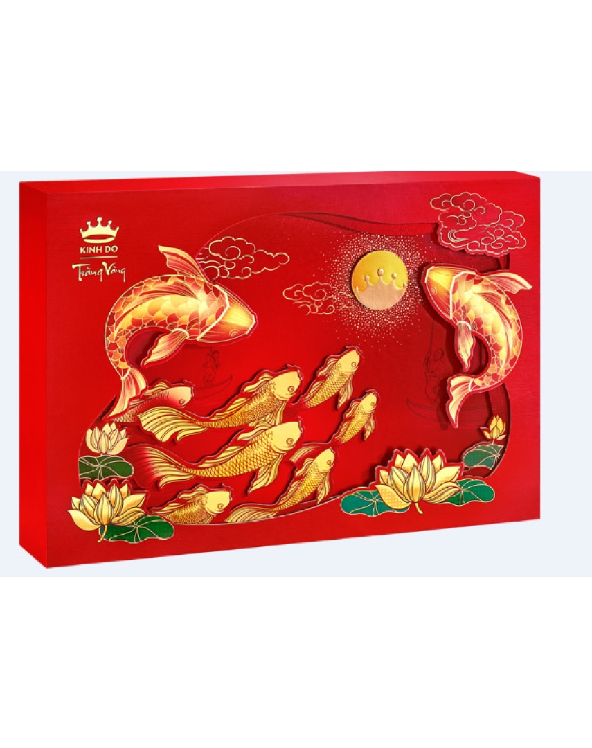 Bánh Trung Thu Kinh  Đô Trăng Vàng Cao Cấp|HKD